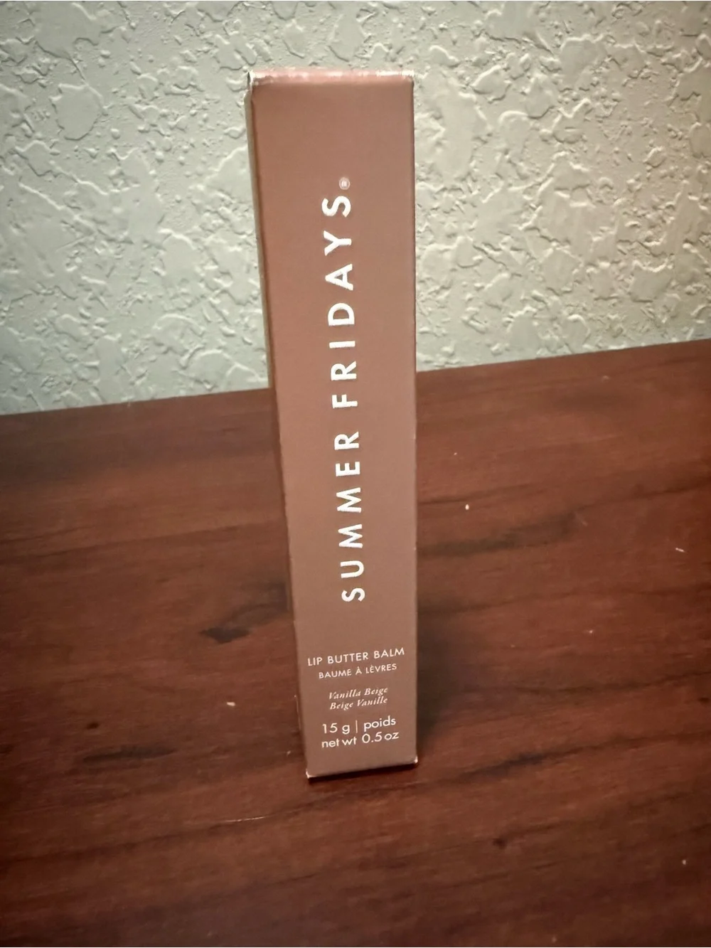 Summer Fridays Lip Butter Balm — Neutral Beige Box